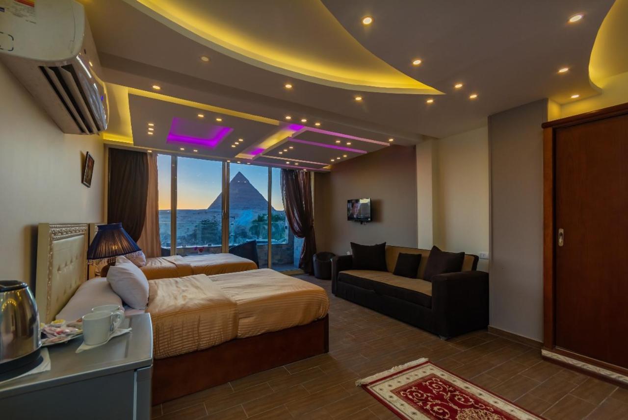 Hotel Panorama View Pyramids Kafret el-Gabal Esterno foto