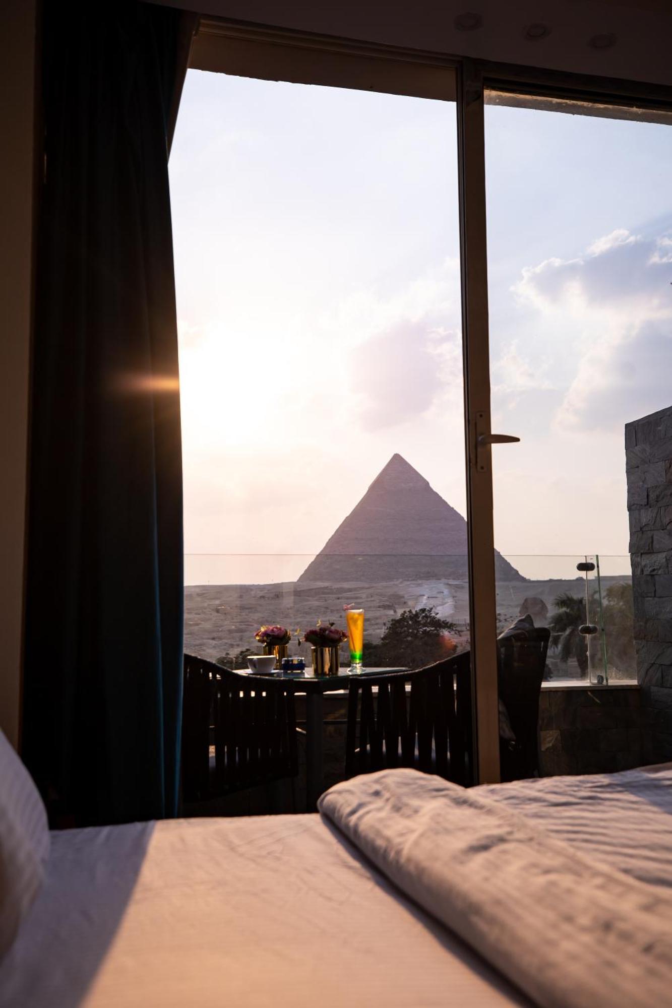 Hotel Panorama View Pyramids Kafret el-Gabal Esterno foto