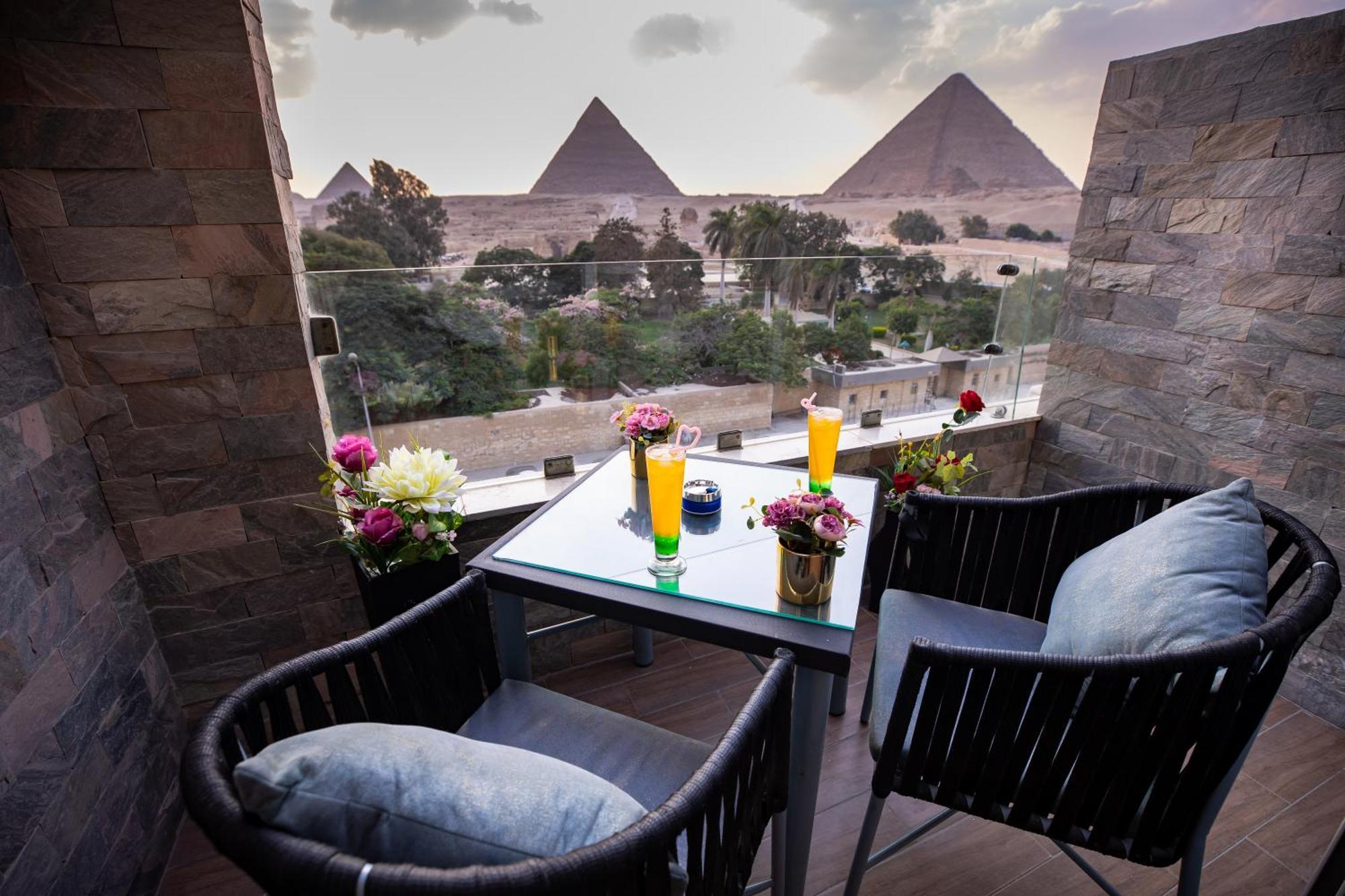 Hotel Panorama View Pyramids Kafret el-Gabal Esterno foto