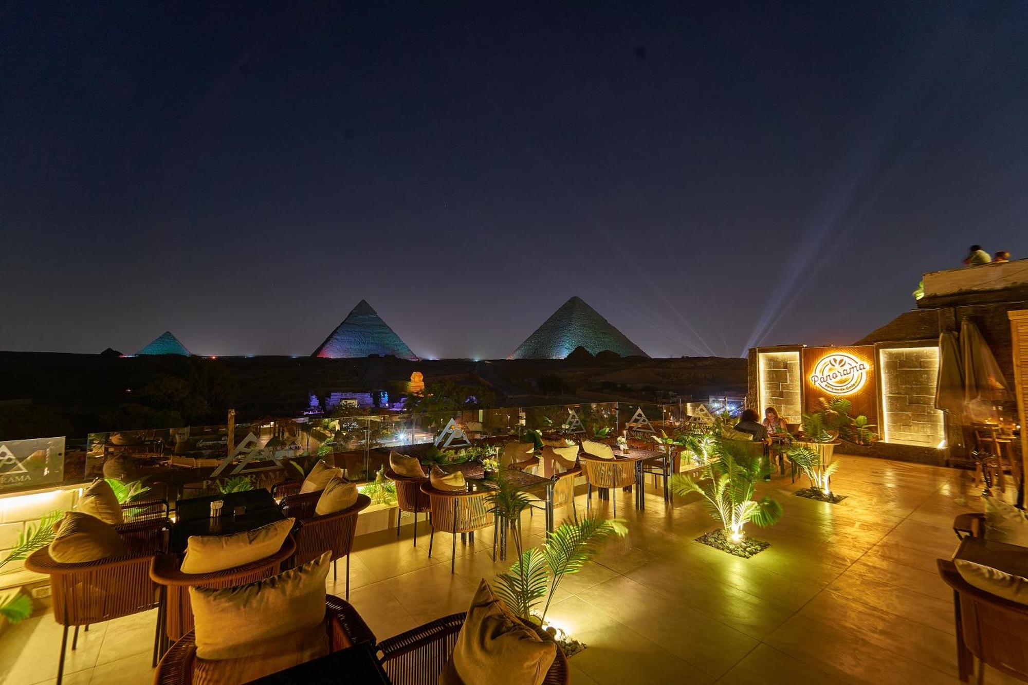 Hotel Panorama View Pyramids Kafret el-Gabal Esterno foto