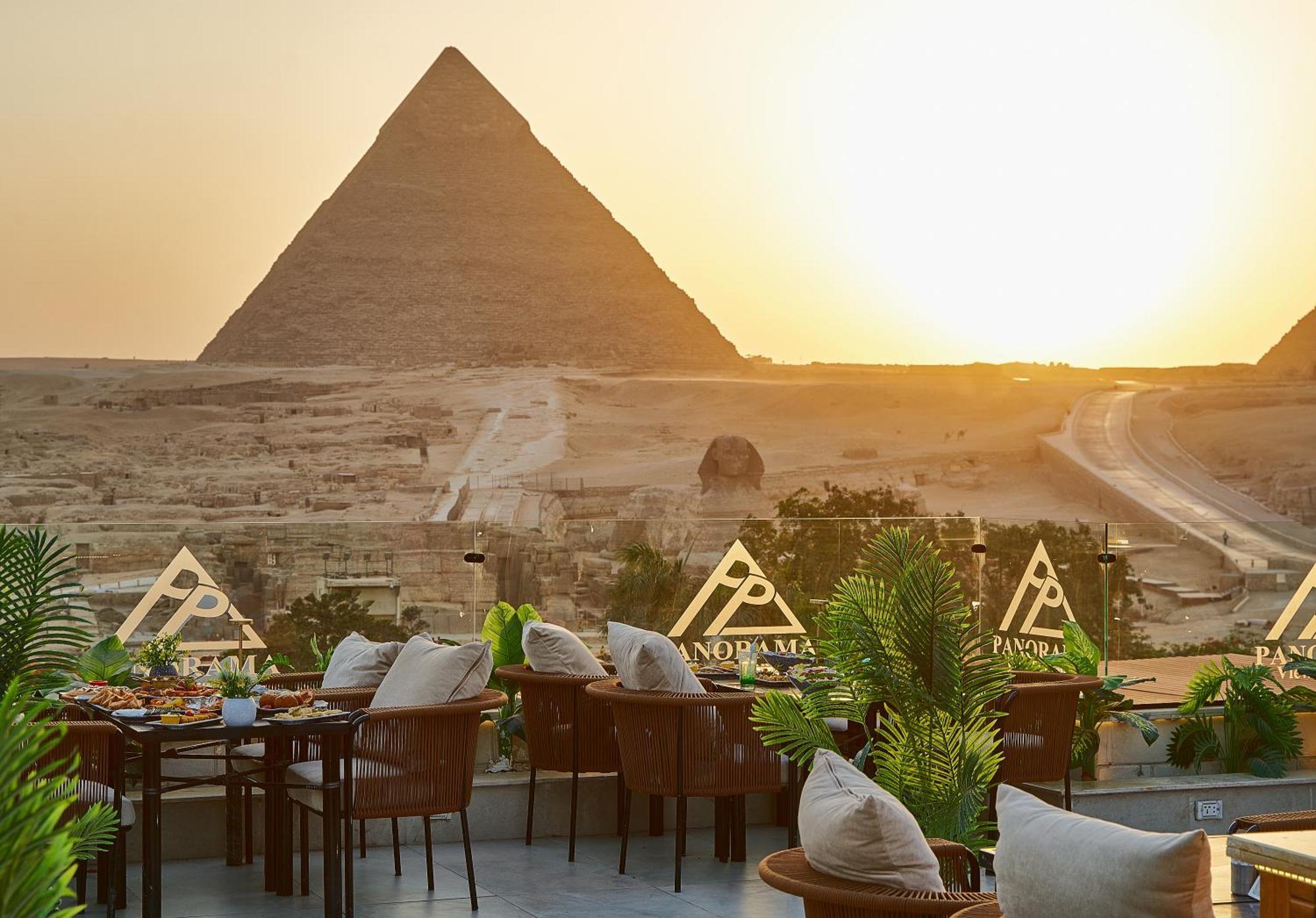 Hotel Panorama View Pyramids Kafret el-Gabal Esterno foto